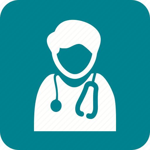 Doctor, male, man, medical, patient, stethoscope, tablet icon - Download on Iconfinder