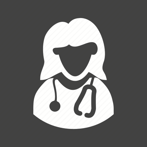 Doctor, female, medical, patient, stethoscope, tablet, woman icon - Download on Iconfinder