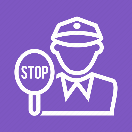 Cop, crime, emergency, law, officer, police, traffic icon - Download on Iconfinder