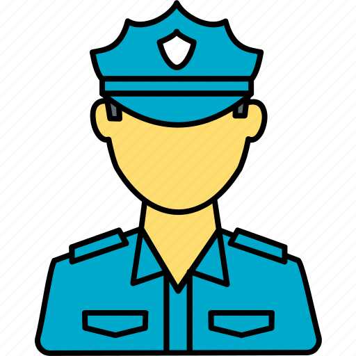 Guard, security, police, avatar, police officer, policeman, security guard icon - Download on Iconfinder