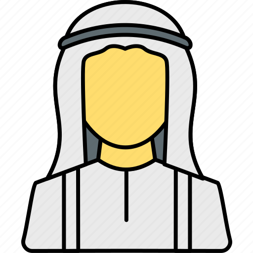 Arabian, islamic, arab, avatar, muslim, person, profile icon - Download on Iconfinder
