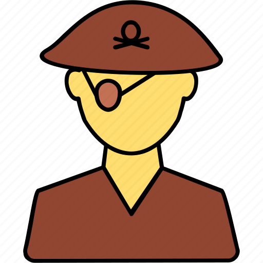 Pirate, avatar, male, people, person, profile, detective icon - Download on Iconfinder