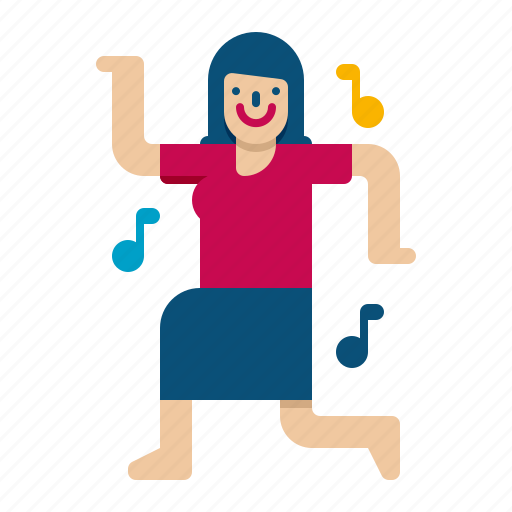 Dancer, entertainment, fun, dancing, dance, music, woman icon - Download on Iconfinder