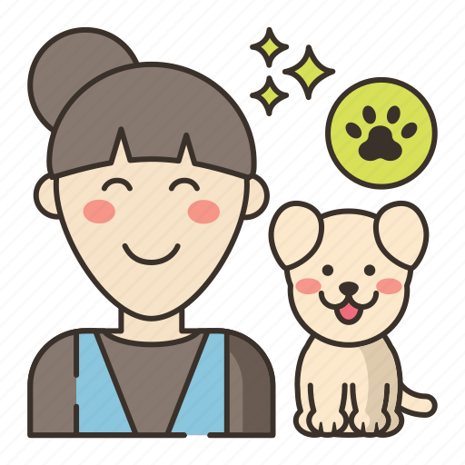 Animal, trainer, pet, zoo, female, woman icon - Download on Iconfinder