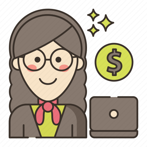 Ceo, boss, manager, businesswoman, girl boss icon - Download on Iconfinder