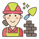 construction, worker, building, property, builder, female, woman