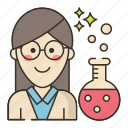 scientist, science, laboratory, chemistry, female, woman