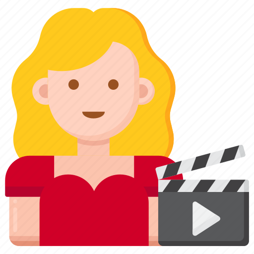 Actor, actress, acting, drama, female, woman icon - Download on Iconfinder