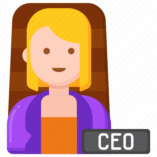 Ceo, boss, manager, businesswoman, female, woman, girl boss icon - Download on Iconfinder