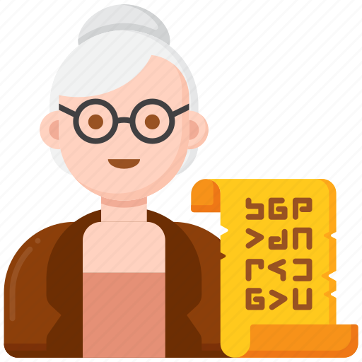 Historian, educator, lecturer, professor, female, woman, lecture icon - Download on Iconfinder