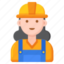 laborer, blue collar, labor, worker, female, woman