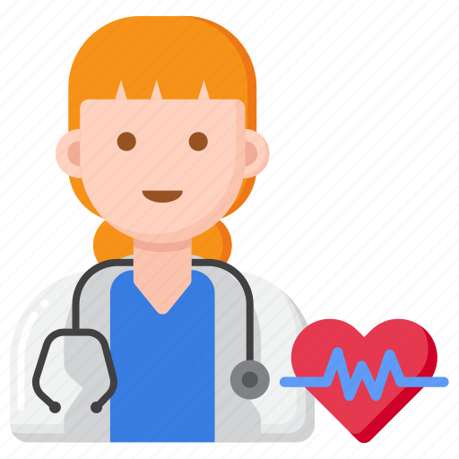 Physician, doctor, medical, specialist, female, woman icon - Download on Iconfinder