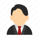 businessman, business, user, avatar, man, profile
