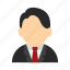 businessman, business, user, avatar, man, profile 