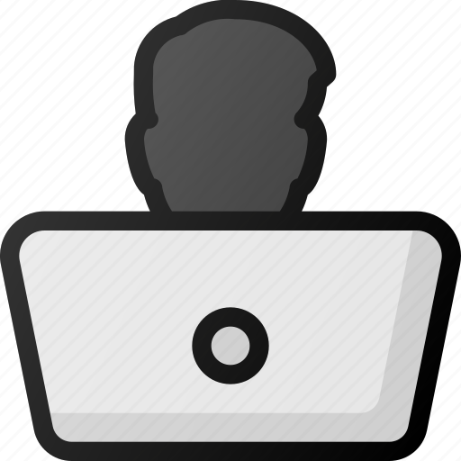 Developer, computer, laptop, user icon - Download on Iconfinder