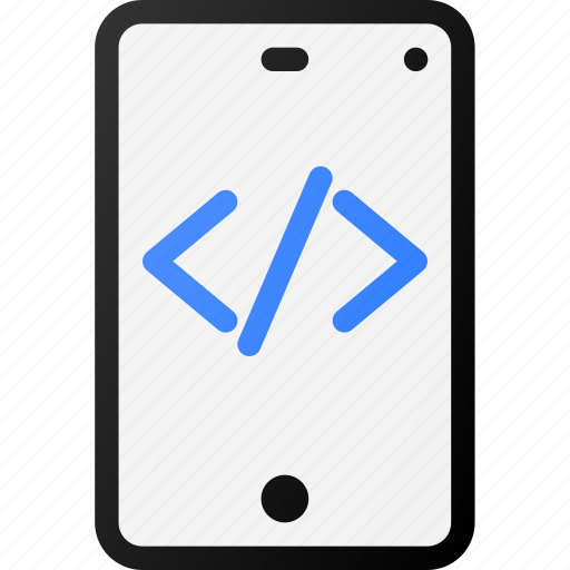 Mobile, source, code, development icon - Download on Iconfinder