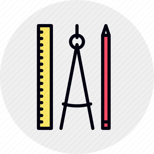 Build, design, equipment, geometry, math, tool, tools icon - Download on Iconfinder