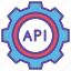api, code, gear, programming, website 