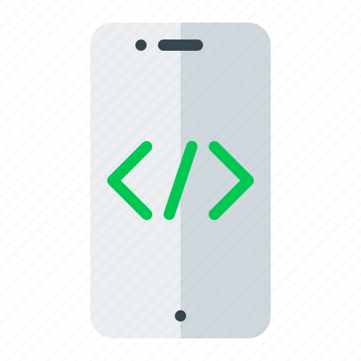 Coding, computer, developer, html, phone, programmer, web icon - Download on Iconfinder