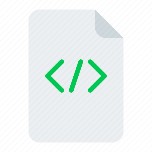 Coding, computer, developer, file, html, programmer, web icon - Download on Iconfinder