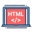 browser, html, laptop, web 