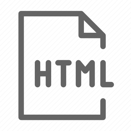 Html, language, programming icon - Download on Iconfinder