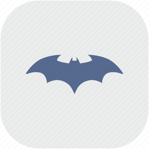 App, bat, batman, comics, gray, hero icon - Download on Iconfinder