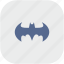 app, bat, batman, gray 