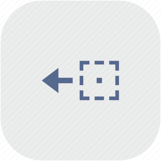 App, area, drag, drop, gray, object, side icon - Download on Iconfinder