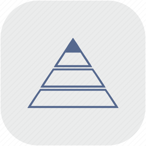 App, geometry, gray, layers, pyramid, triangle icon - Download on Iconfinder