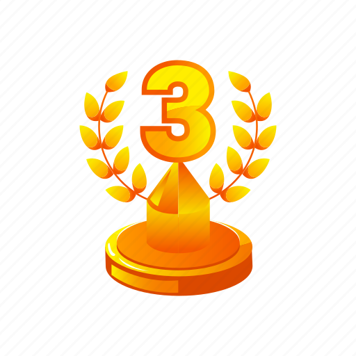 3rd, winner, award, prize, place, achievement icon - Download on Iconfinder