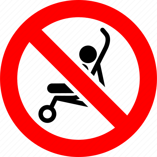Baby, carriage, no, prohibited, prohibition, sign, strollers icon - Download on Iconfinder
