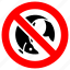 ban, no, prohibition, sign, forbidden, fishing, fish, banned 