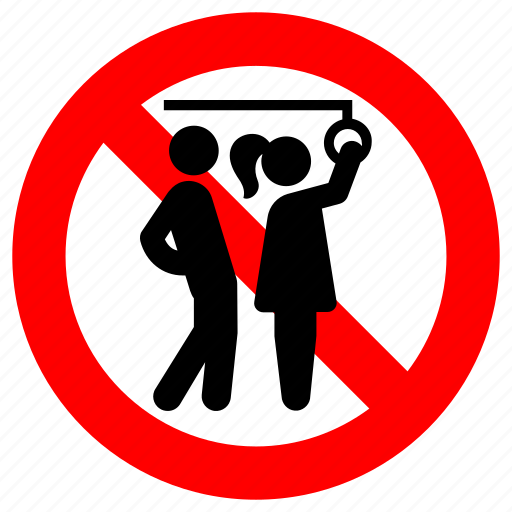 No, prohibition, sign, forbidden, abuse, harassment, sexual icon - Download on Iconfinder