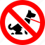 ban, no, prohibition, sign, forbidden, fouling, clean it up, banned 