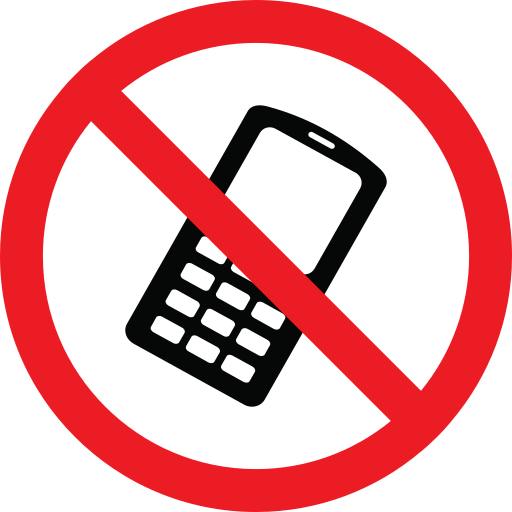 Forbidden, phone, prohibition, warning icon - Free download