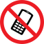 forbidden, phone, prohibition, warning 
