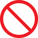 forbidden, prohibiting sign, prohibition, warning