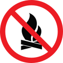 fire, flame, forbidden, prohibition
