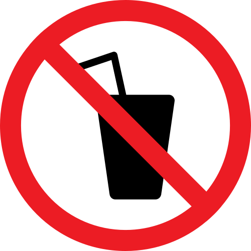 Beverages, forbidden, prevention, prohibition icon - Free download