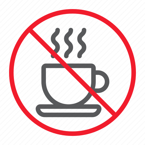 Ban, coffee, forbidden, no, prohibition, stop, tea icon - Download on Iconfinder