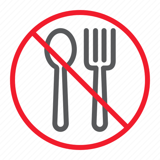 Ban, eating, food, forbidden, no, prohibition, stop icon - Download on Iconfinder