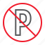ban, car, forbidden, no, parking, prohibition, stop 