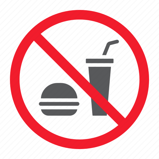 Ban, drink, food, forbidden, no, prohibition, stop icon - Download on Iconfinder