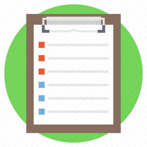 Agenda, checklist, list item, task list, work management icon - Download on Iconfinder