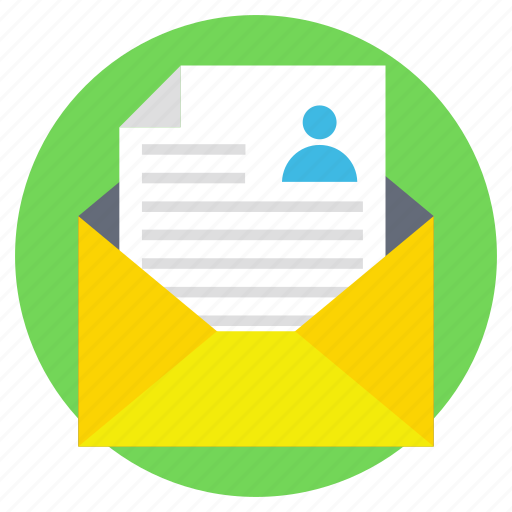 Cv, job application, job letter, personal document, professional document icon - Download on Iconfinder
