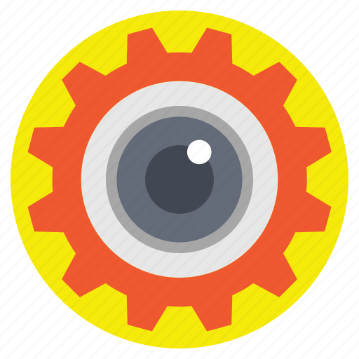 Eye focus, production monitoring, productivity analysis, target, vision icon - Download on Iconfinder