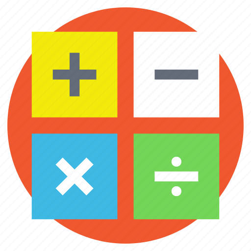 Accounting, calculation, finance, math symbol, mathematics signs icon - Download on Iconfinder