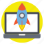 business startup, new project, project innovation, rocket launch, website launch 