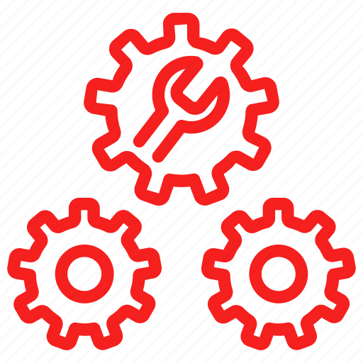 Engineering, management, cogwheel, gear, industry, mechanical, movement icon - Download on Iconfinder